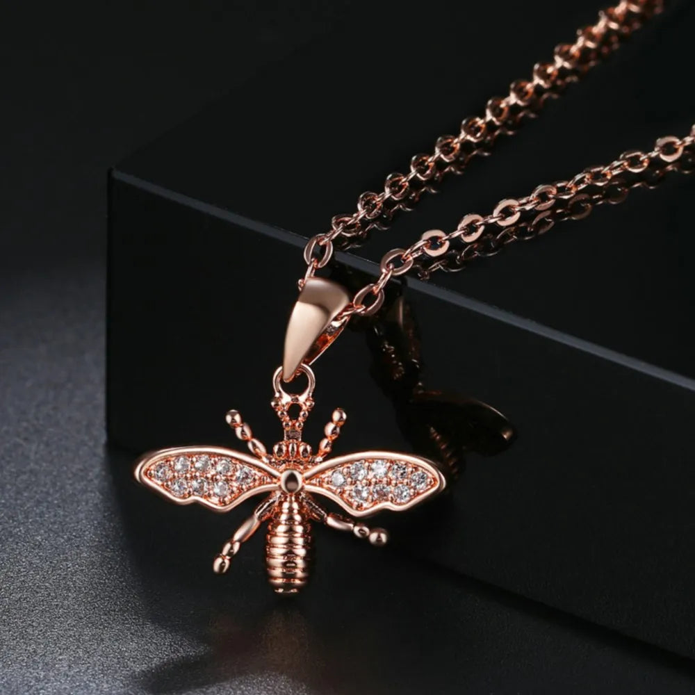 סט דבורה רוז־גולד – Queen Bee