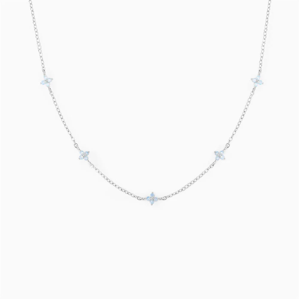 שרשרת זהב נקודות זירקון